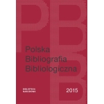 Polska Bibliografia Bibliologiczna 2015