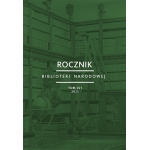 Rocznik Biblioteki Narodowej T. LVI
