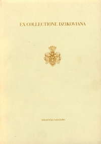 Ex collectione Dzikoviana