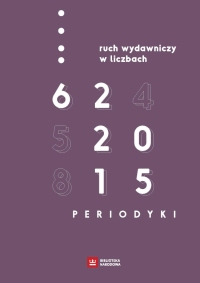 Ruch wydawniczy w liczbach t. 62: 2015 periodyki