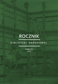 Rocznik Biblioteki Narodowej T. LVI