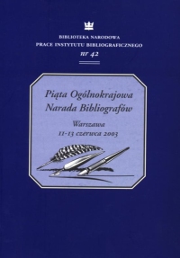 Piąta Ogólnokrajowa Narada Bibliografów