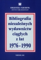 Bibliografia niezależnych wydawnictw ciągłych z lat 1976-1990