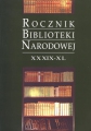 Rocznik Biblioteki Narodowej t. XXXIX-XL
