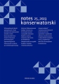 Notes Konserwatorski nr 25